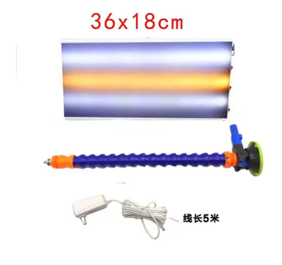 3 inch pump suction cups Led Stripe Line Board Adjustment lamp stand 75mm pump