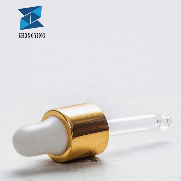 100 ml Empty Round Brown Glass Dropper Bottles