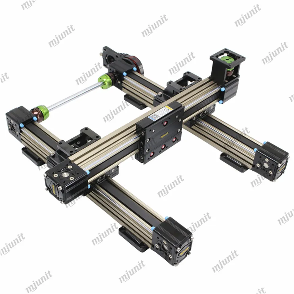 mjunit XY axis gantry tooth belt sliding table, linear rail module, manipulator for underwear