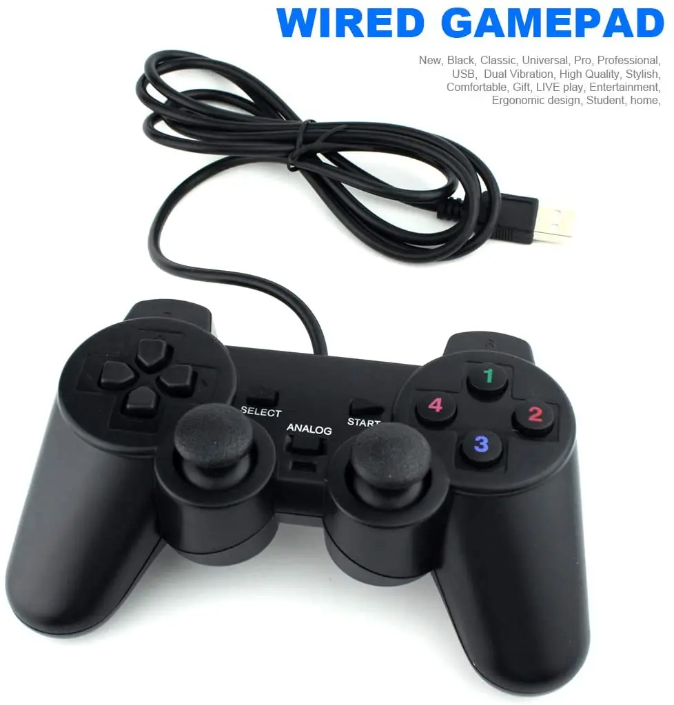 Высококачественный проводной геймпад USB 208 для Xbox 360 ps2 ps3 ПК psp NDS по заводской цене