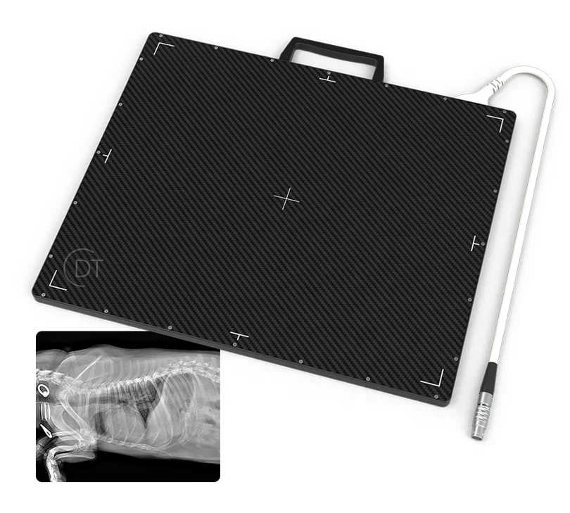 CsI a-Si Portable Veterinary Dog horse DR Detector for Animal x-Ray equipment X ray Flat Panel Detector