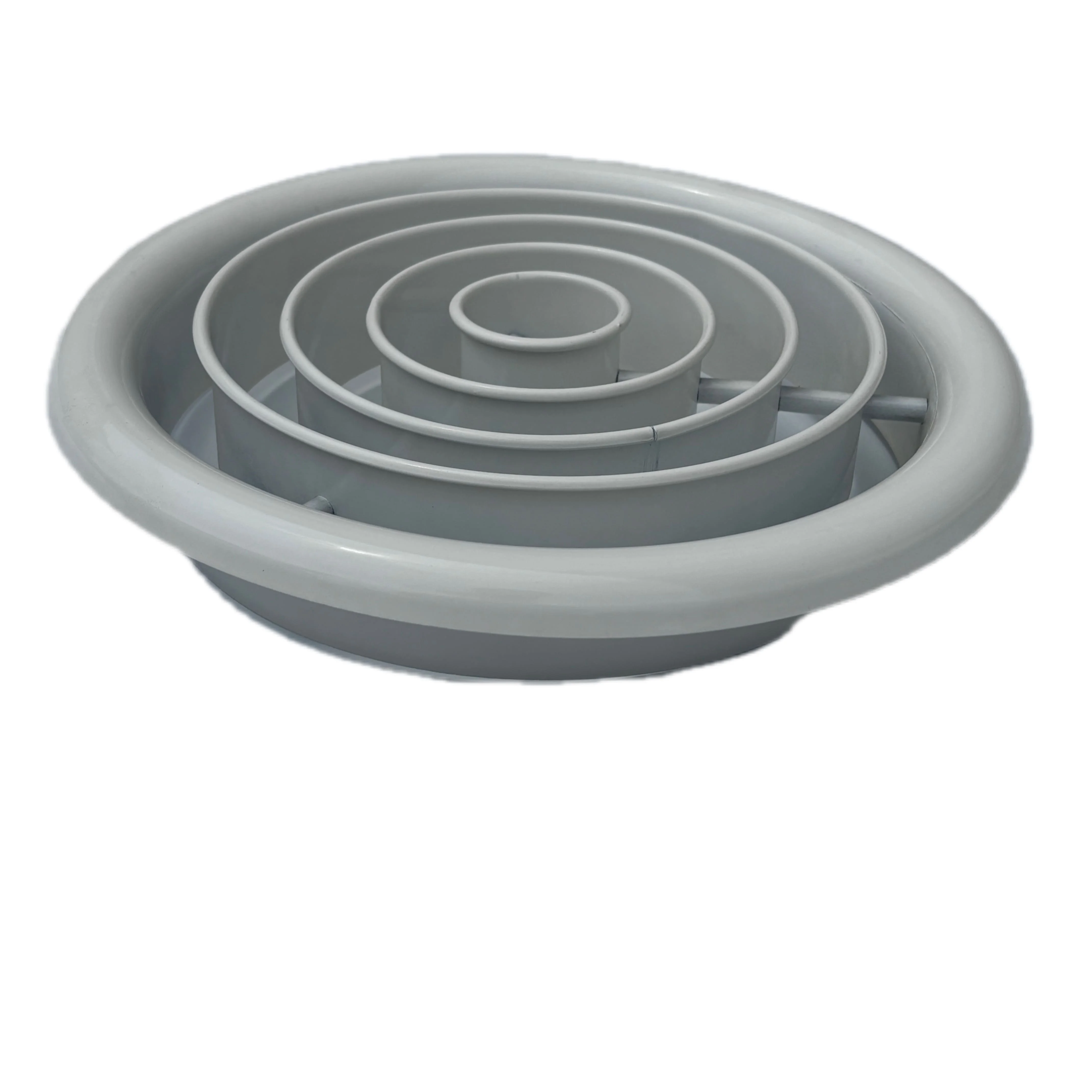 Round Diffuser Downflow Vent Adjustable Round Exhaust Louver Grille
