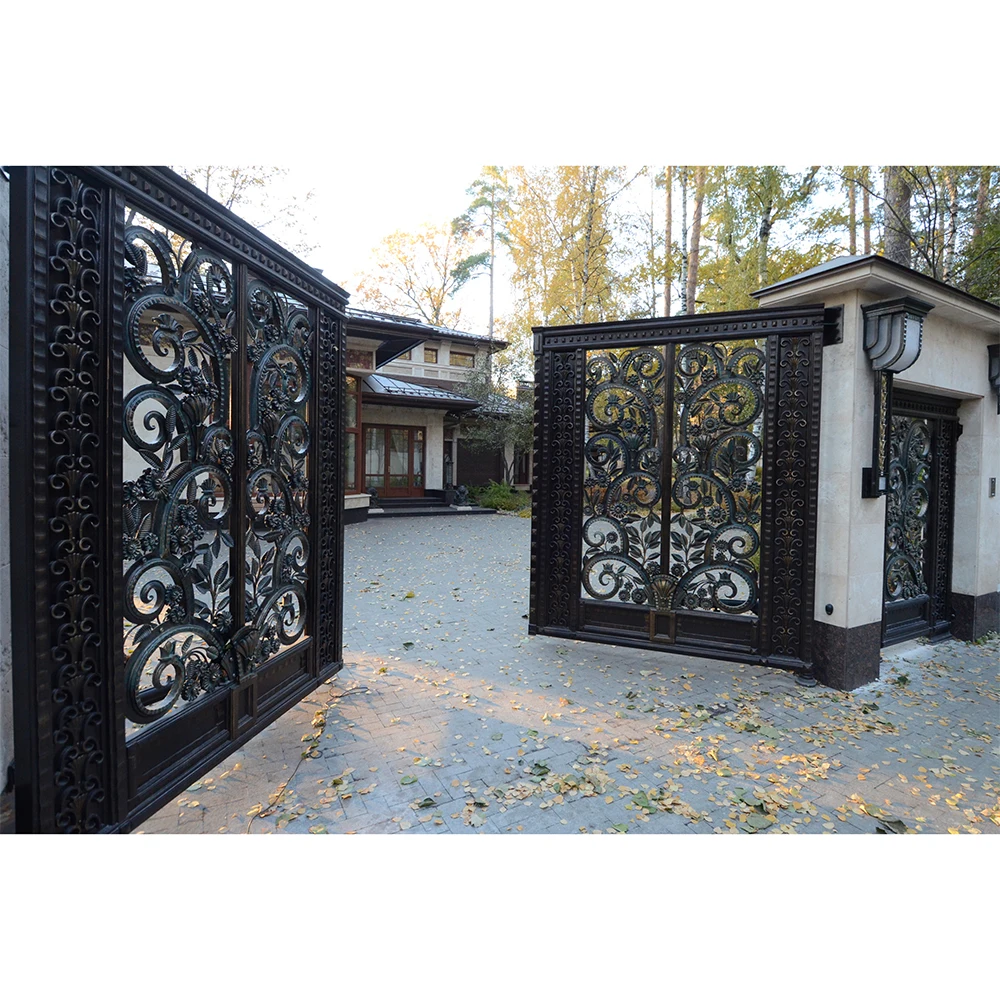 Most Favorable Nice Looking Swing Classic Metal Gates Wrought Iron Gate