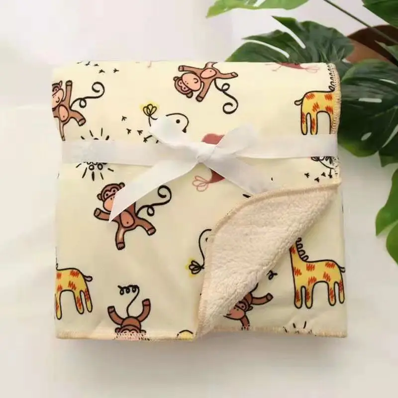2024 New arrivals Baby Swaddle Gift Set Newborn Shower Receiving Muslin Bamboo Cotton Blanket Set