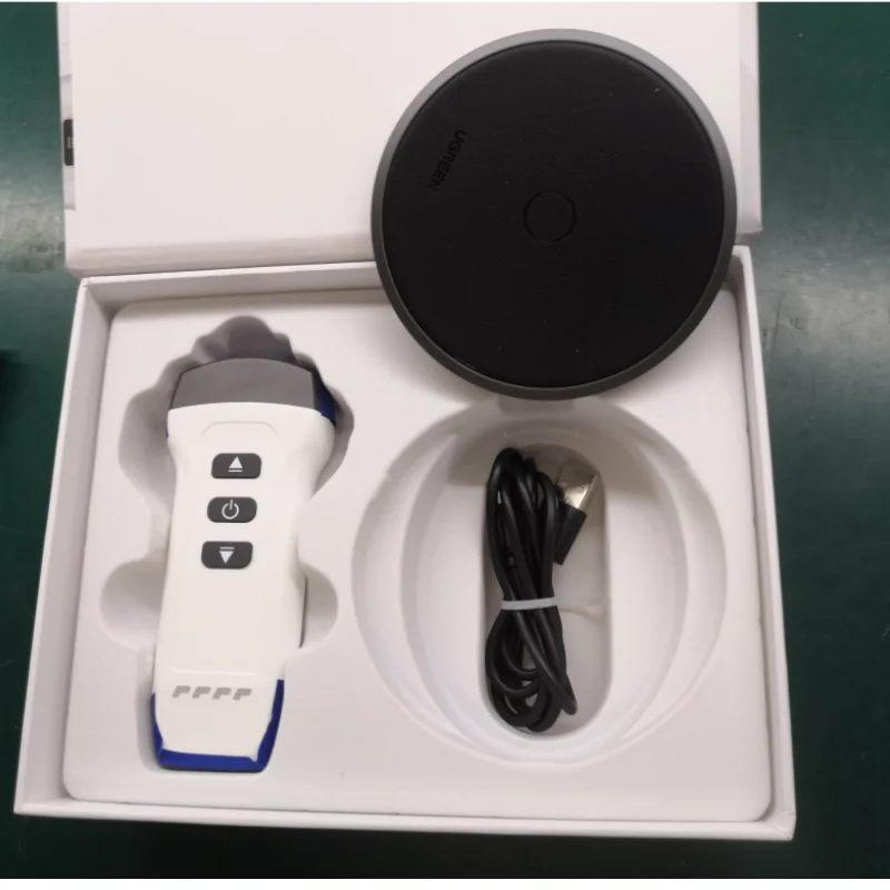3.3MHz Wireless Convex WIFI Connected Handheld Ultrasound Machine Handheld Wireless Ultrasound Probe Portable Android IOS System