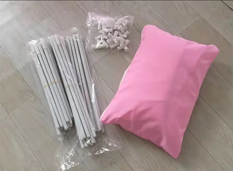 Seamind Children  Princess Girls Large House Indoor outdoor Kids Castle Play Toy Tent with LED Lights