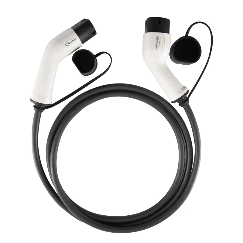 
workersbee 1 phase 32a adapter type2 to type 2 ev plug with 5 meters cable 