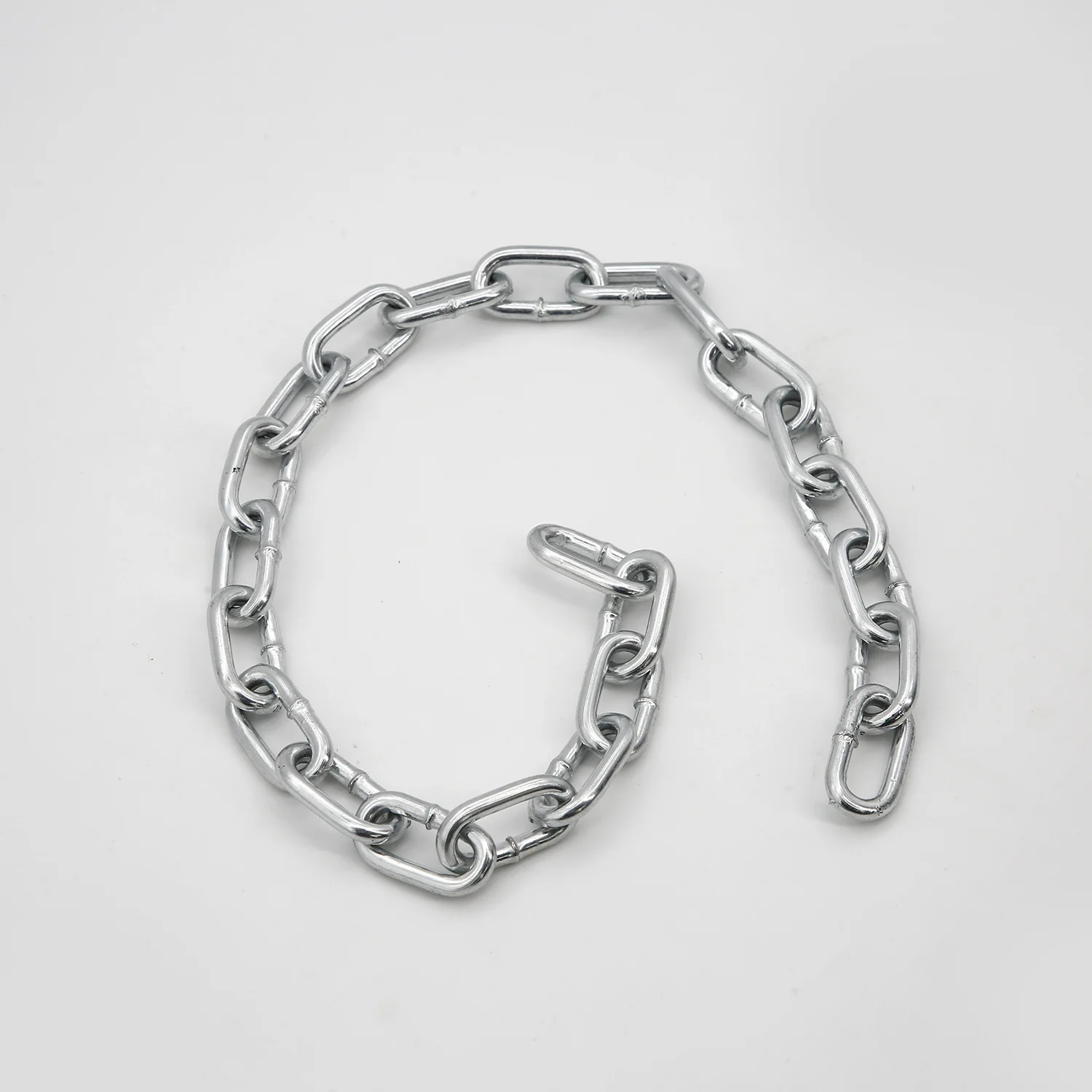 Galvanized DIN766  Short steel Link chain 4mm G30 chain gold chain