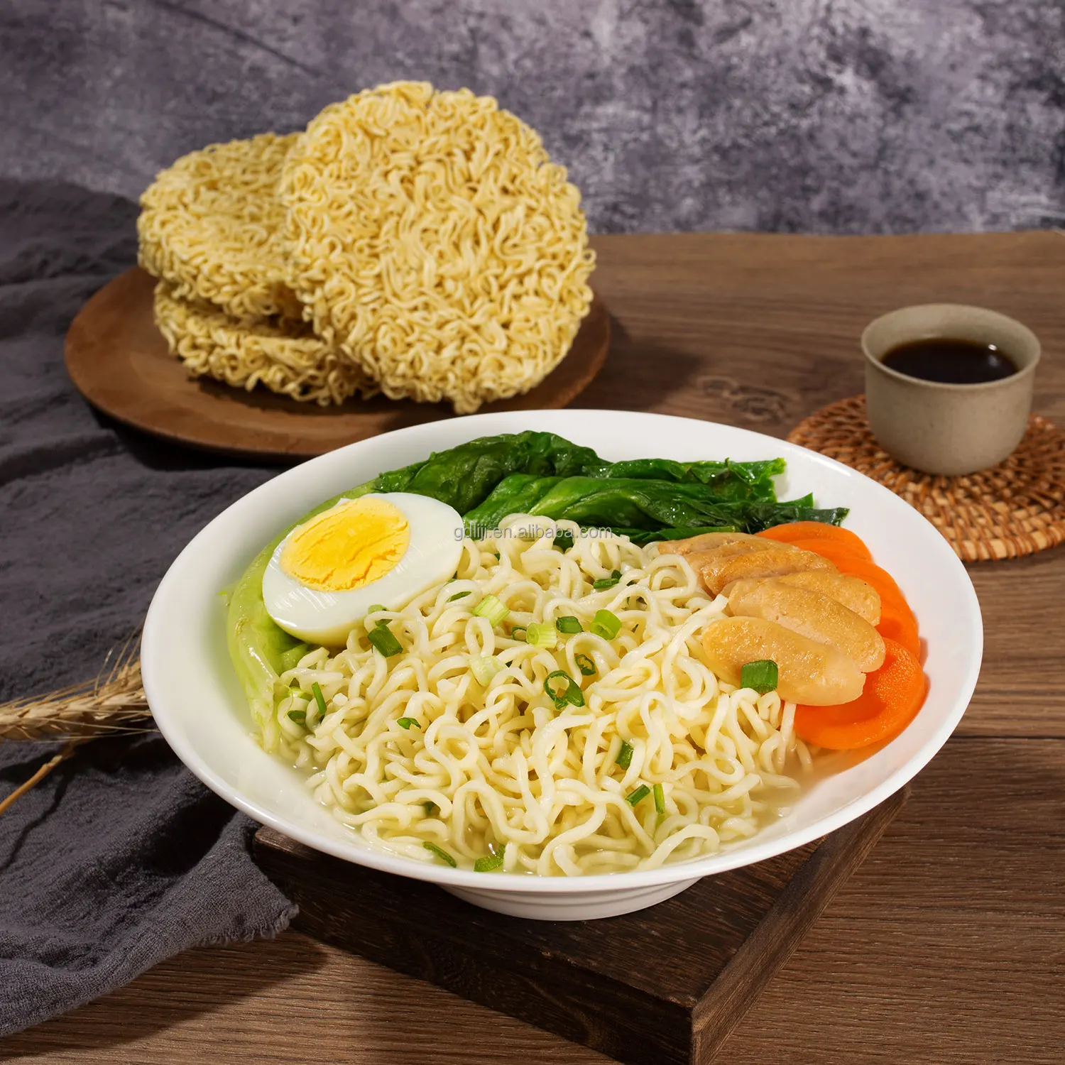 Liji вкусная лапша Chow Mein китайская яичная лапша с низким содержанием натрия лапша рамэн