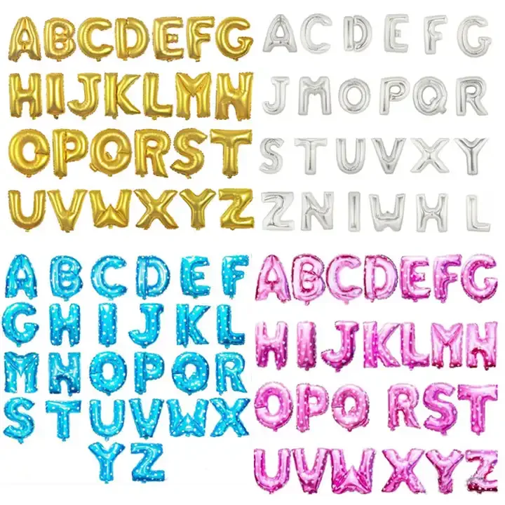 New Color Lake Blue Balloon 40 Inch Number Aluminum Film Balloons Digital Balloons For Party Decoration