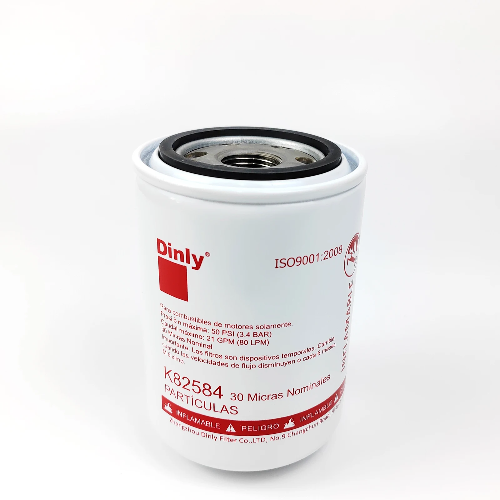 High Precision Fuel Dispenser Filter K82584-30 High Flow Fuel Filter for Mobile and Stationary Fuel Pump Dispenser