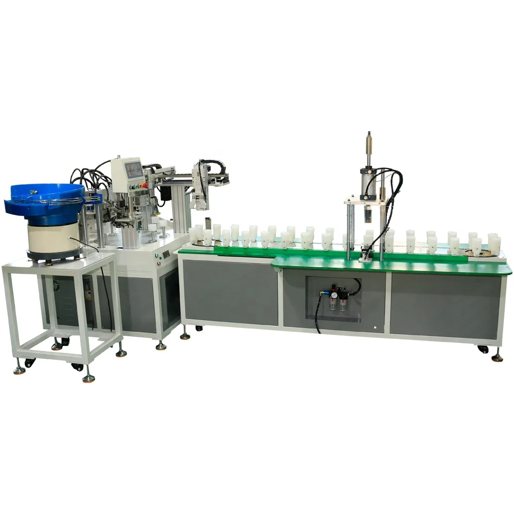 Full Automatic Lamp Holder Machine With Automatic Lock The Lamp Holderled Light Making Machine