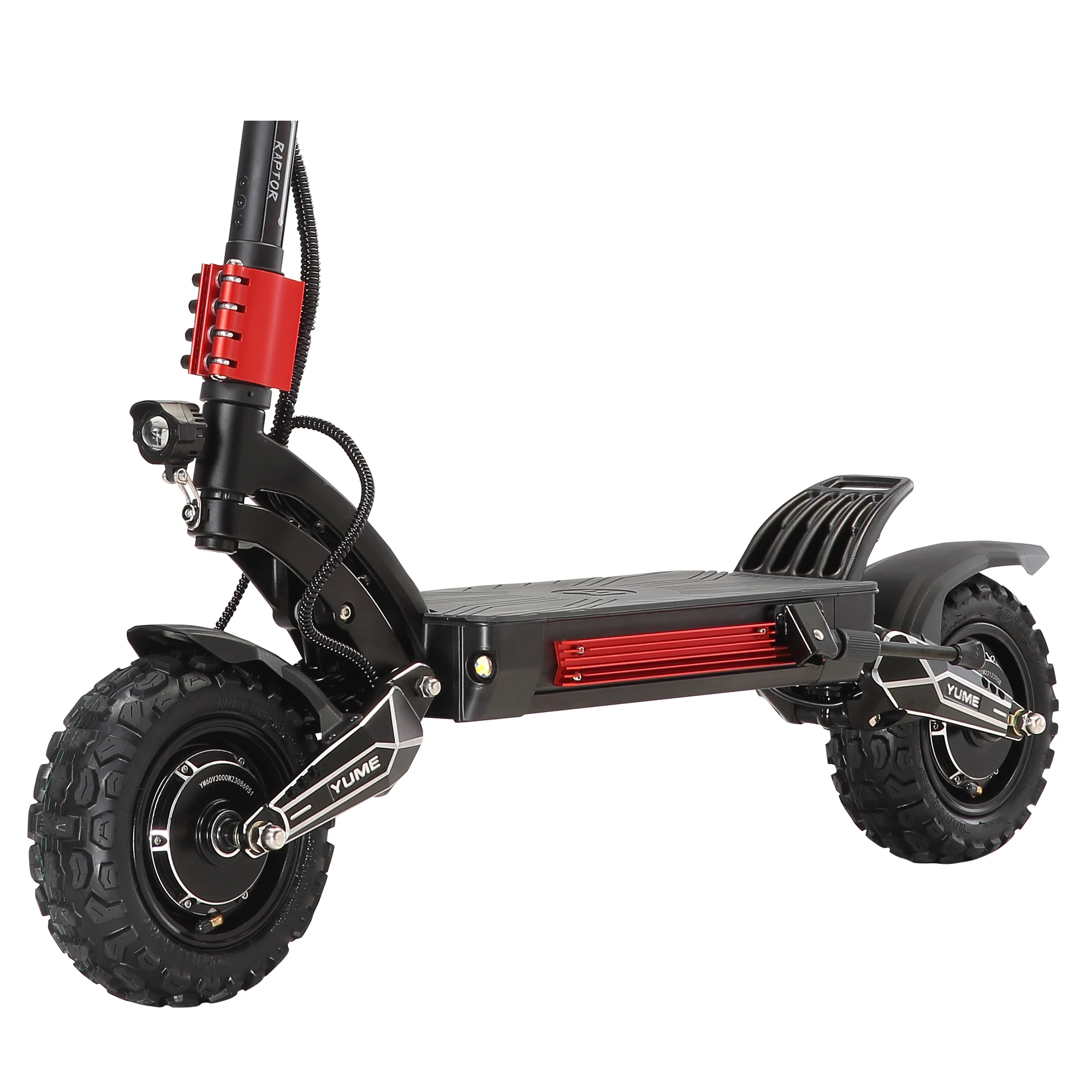 YUME Raptor оптовая продажа мощный двухколесный складной электрический скутер 6000 Вт двойной мотор 60 В для взрослых