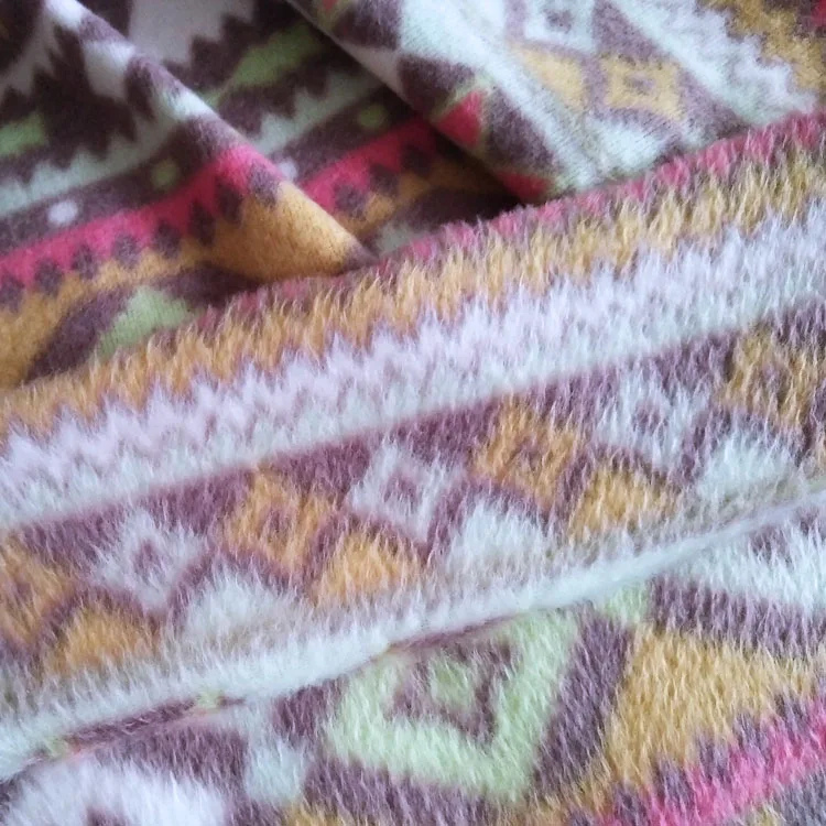 
Print super soft 100 polyester baby blanket brush fleece velvet fabric from china 