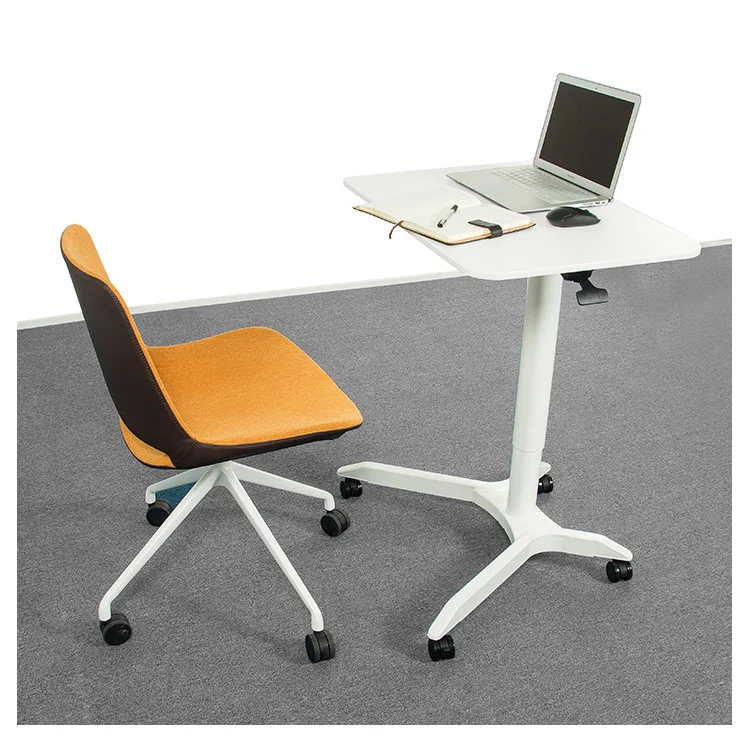 design pneumatic stand workbench table homemade modern computer desk office computer working height adjustable desk for home