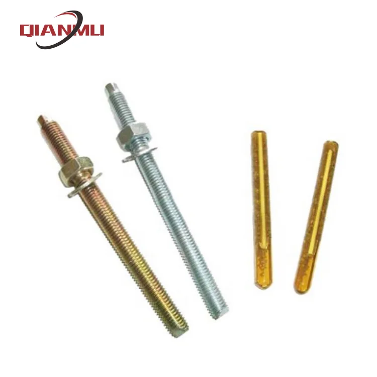 
Chemical Anchor Bolt Carbon Steel Zinc Plated 