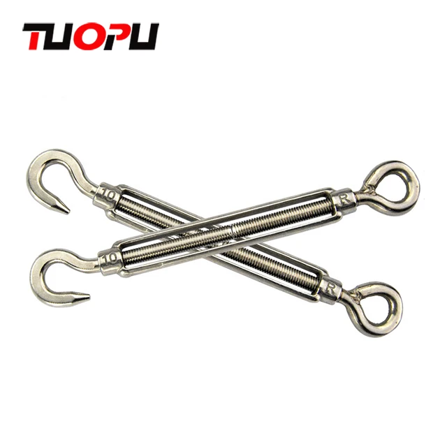 Construction turnbuckle,standard hook eye turnbuckle ,eye-eye drop forged turnbuckle