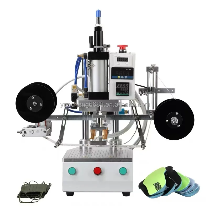 Pneumatic Digital Hot Foil Stamping Machine for Leather Bronzing Machine Leather Logo Heat Emmbossed T Slot