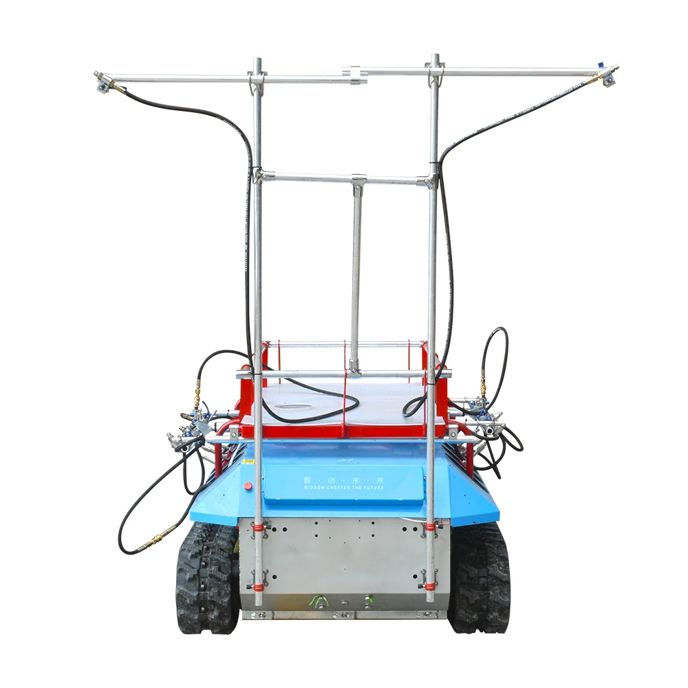 high efficiency 200L sprayer disinfection robot car vehicle autonomous remote control agriculture spraying machine