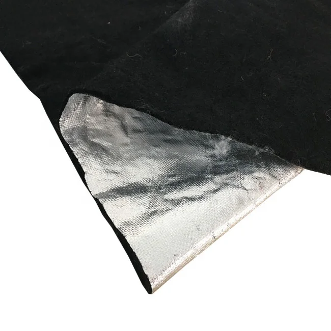 Graphene carbon felt coated aluminum foil high temperature resistant