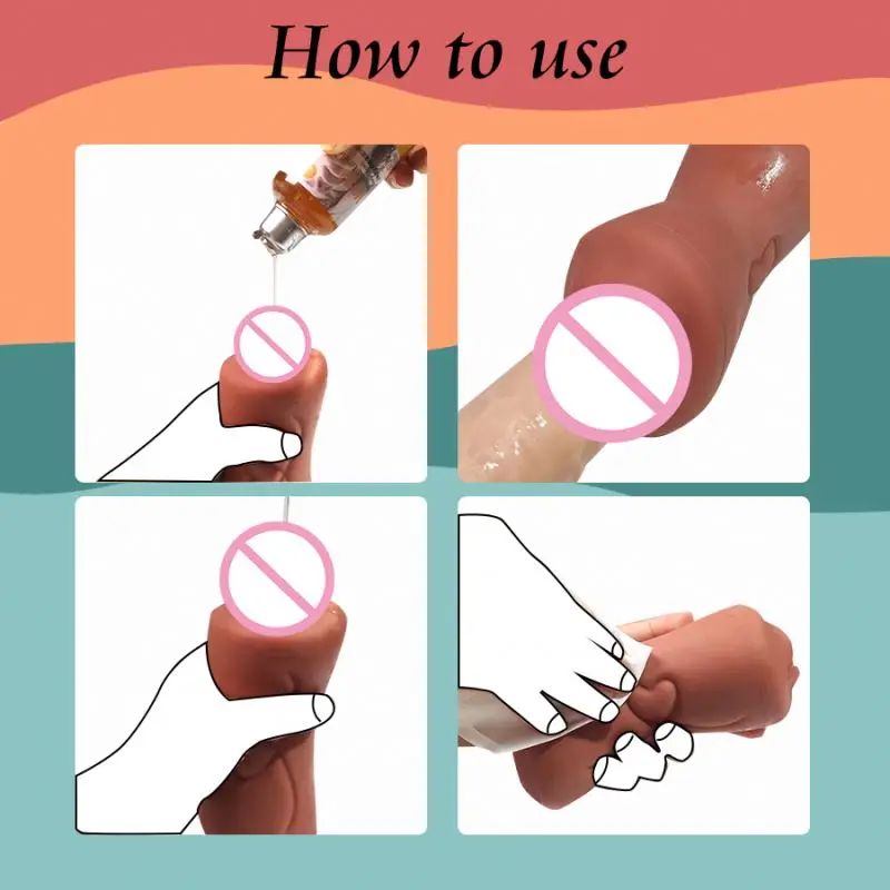 Wholesales 2 In 1 Realistic 3d Vagina Toy Male Masturbator Pocket Pussy Mouth Sex Toy For Men Artificial Vagina Masturbators %