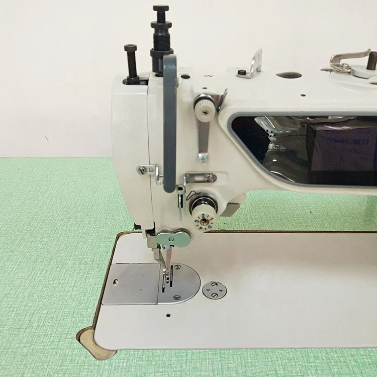 0303DF Automatic cowboy leather jacket sewing machine for leather