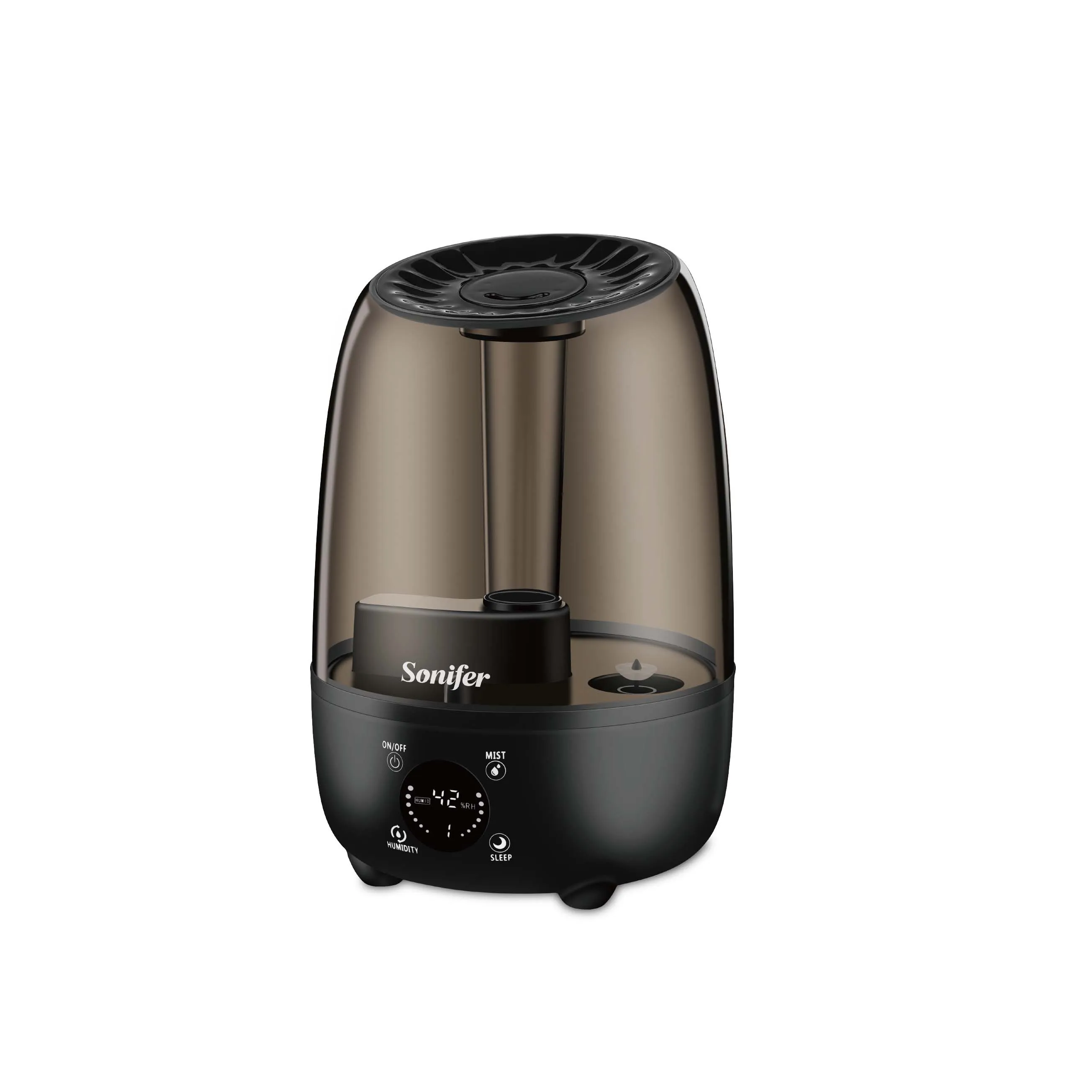 Sonifer SF-6524 Low Noise 25W Humidifier Intelligent Digital Display Home Bedroom Spray Cool Mist Nebulization Air Humidifier