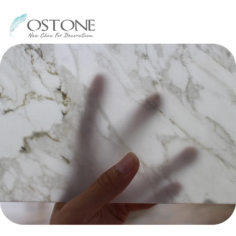 High Quality Best Price 1-1.5mm Bianco Carrara White Marble Tiles And Slabs Ultra-thin