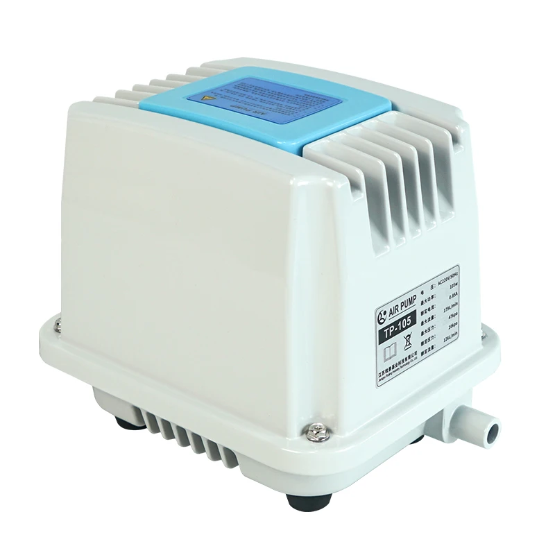Fish Tank Aquarium 30W To 450W Air Compressor Electromagnetic Ruijing Silent Air Pump