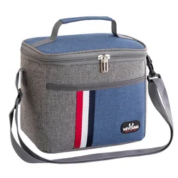 Oxford Lunch Bag Custom Logo Cooler Bag Insulated Waterproof Lunch Box Bag