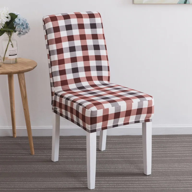 Hot Sale Plastic Stretch Dining Table Chair Covers Composite Antiskid