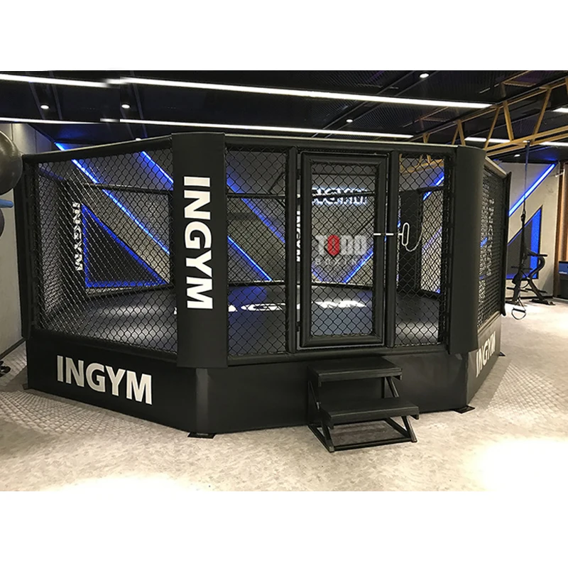 Высококачественная восьмиугольная клетка Edton 4 м 6 ufc mma тренировочные соревнования