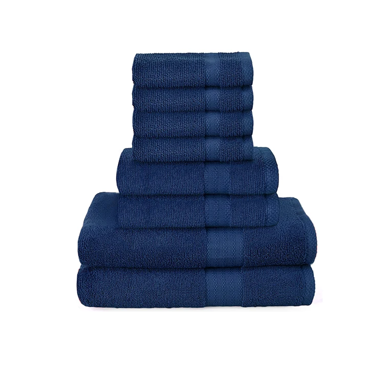 Quick Dry Luxury Customize Logo Available Hotel Ultra Soft Towels Bath 100% Cotton Towel Set
