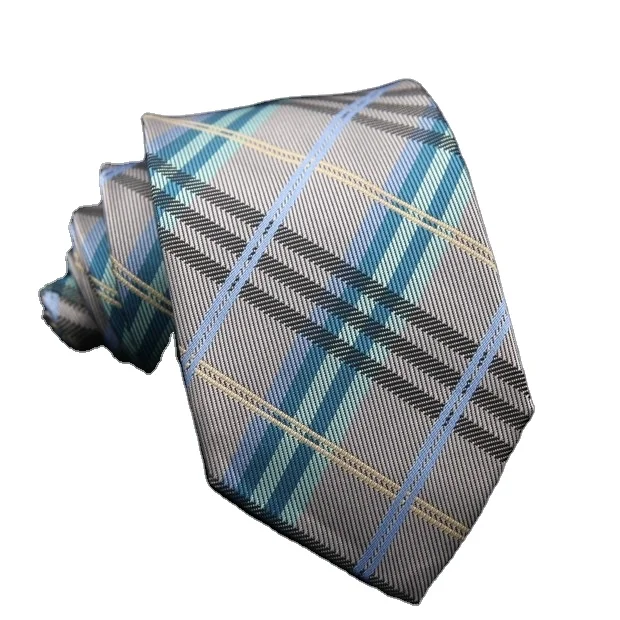 Dark Green and Pink Tartan Plaid Designer Neck Tie for Men Formal Logo Skinny Silk Tie with Stripes Checks Mens Polyester Ties