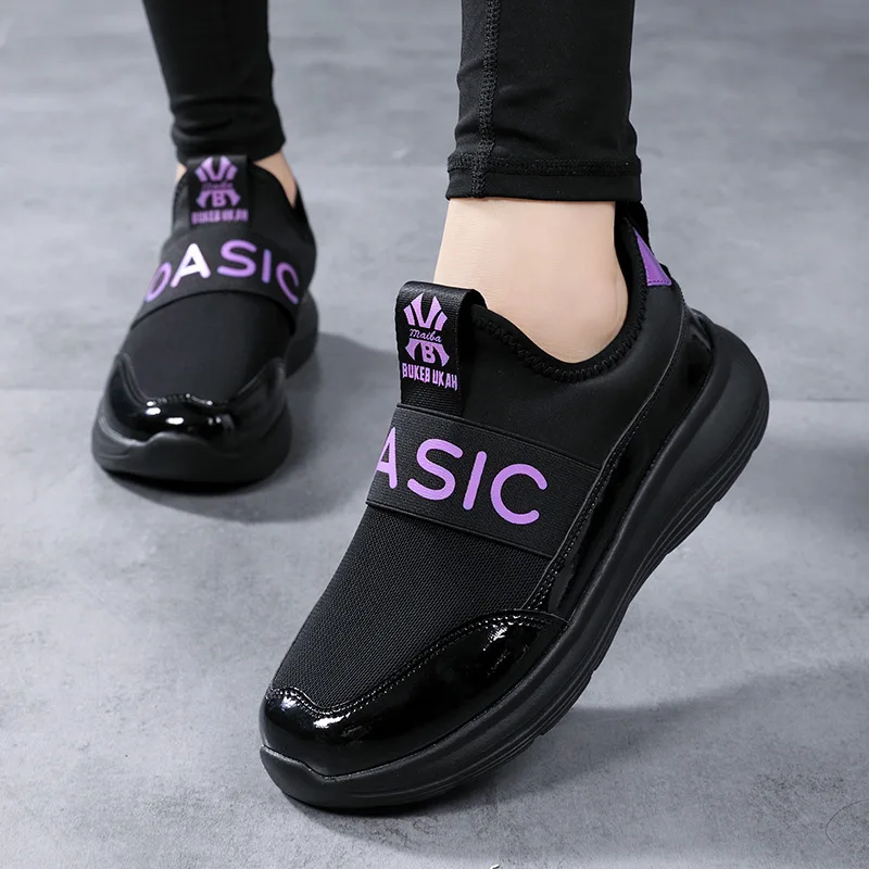 2022 Latest Fashion Unique Custom Daily Fitness Sport Slip On Tennis Jogging Walking Shoes for Women Outdoor