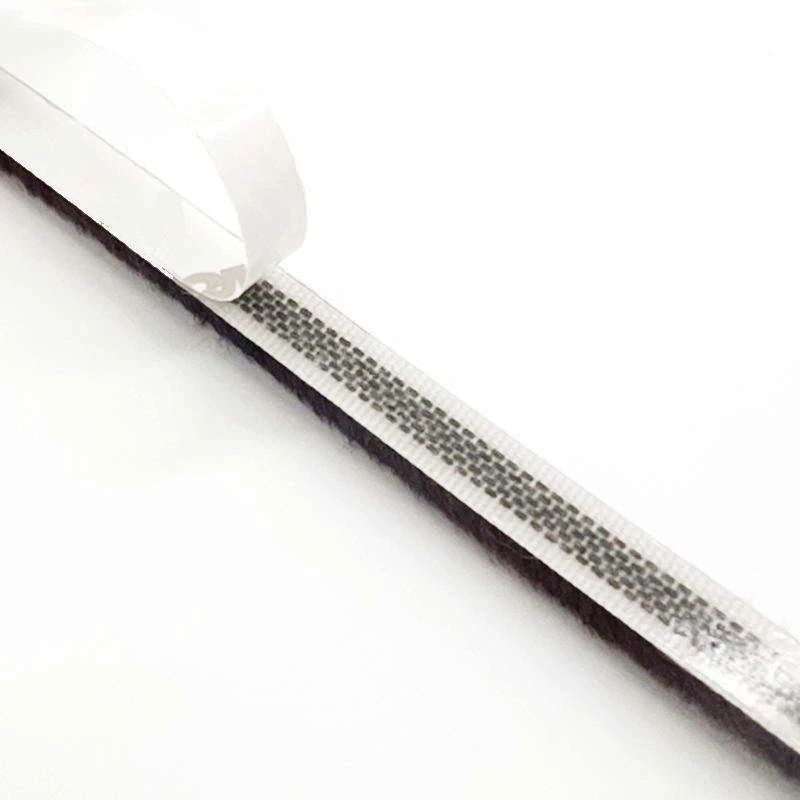 CLJ Hot Melt Self-Adhesive Bristles Weather Strip Sliding Window Weather Stripping Brush Seal With Hot Melt Glue Tape