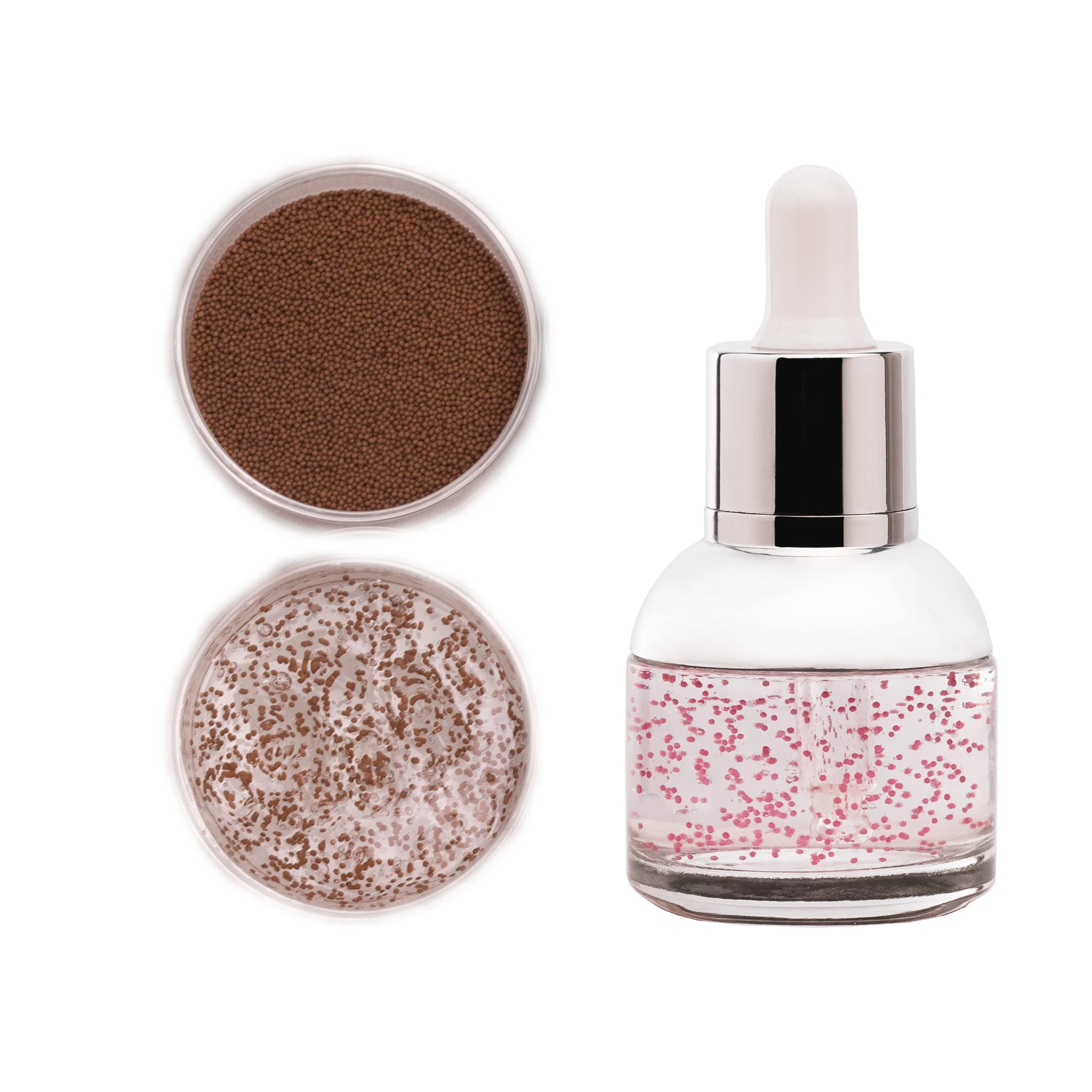 PELLETS OEM Wholesale Private Label Colorful Skincare Body Wash Hair Care Colorlets Gray