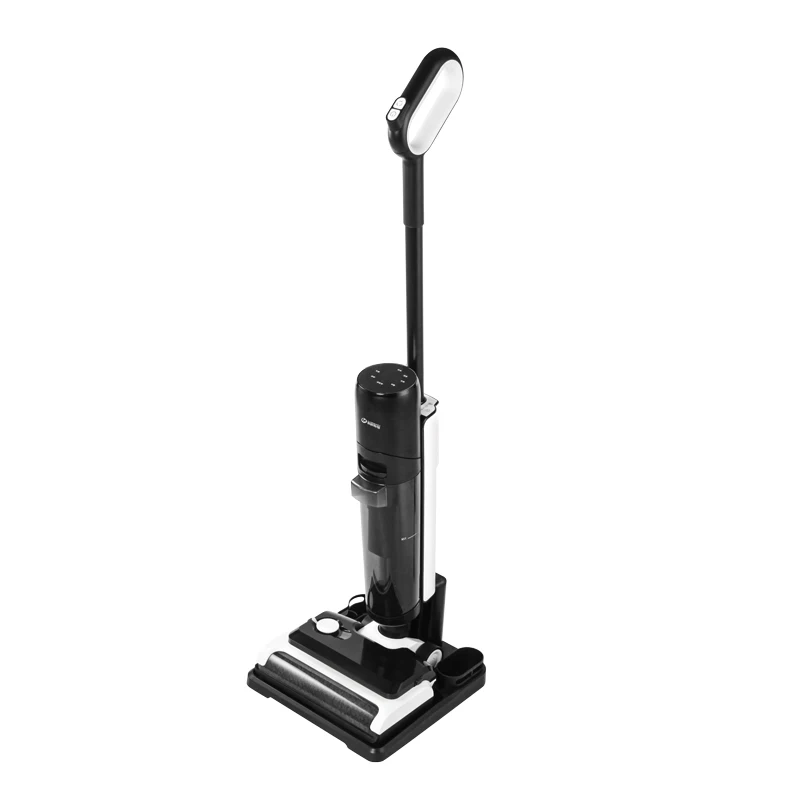 2023 новый дизайн, заряжаемый беспроводной вертикальный пылесос для влажной и сухой уборки с проводной ручкой