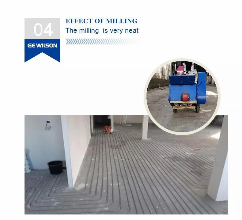 KAIDA Hand Pushed Scarifying Machine/ Concrete Floor Scarifier For Road Construction scarifier garden powered