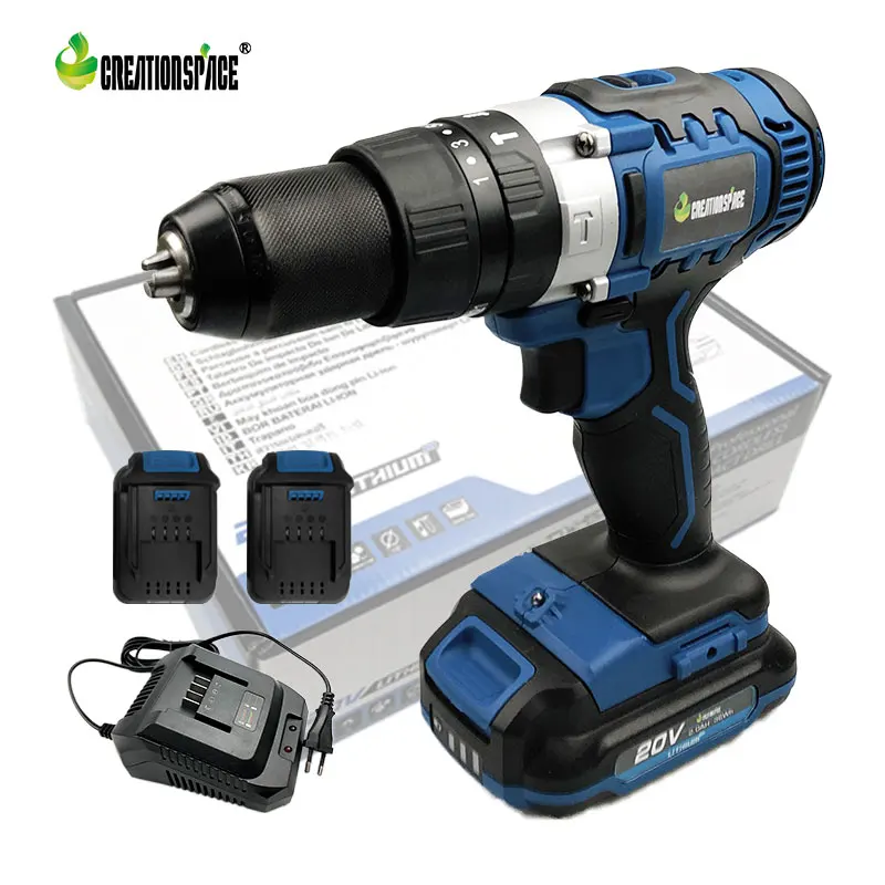 Superior Cordless Hand Drill 16mm Power Electric Tool Drill Bit Set Electric Drill