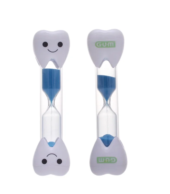 
Cute smile face tooth-brush timers for Kids Teeth hourglass 2 or 3 mins sand timer for dental offices schools teacher gifts 