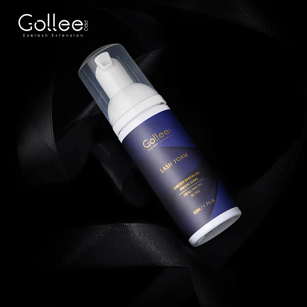 Gollee Korea Pass Accept Private Label Eyelash Shampoo Lash Extension Cleanser