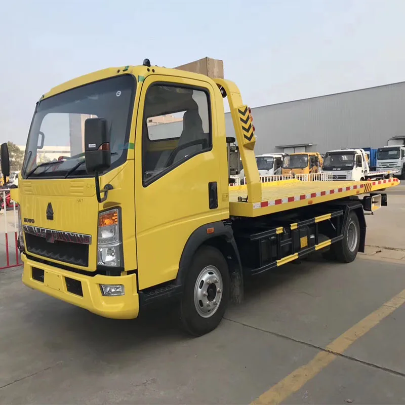 SINOTRUK HOWO 4x2 RHD автомобиль для удаления дорожного блока бортовой эвакуатор грузовик