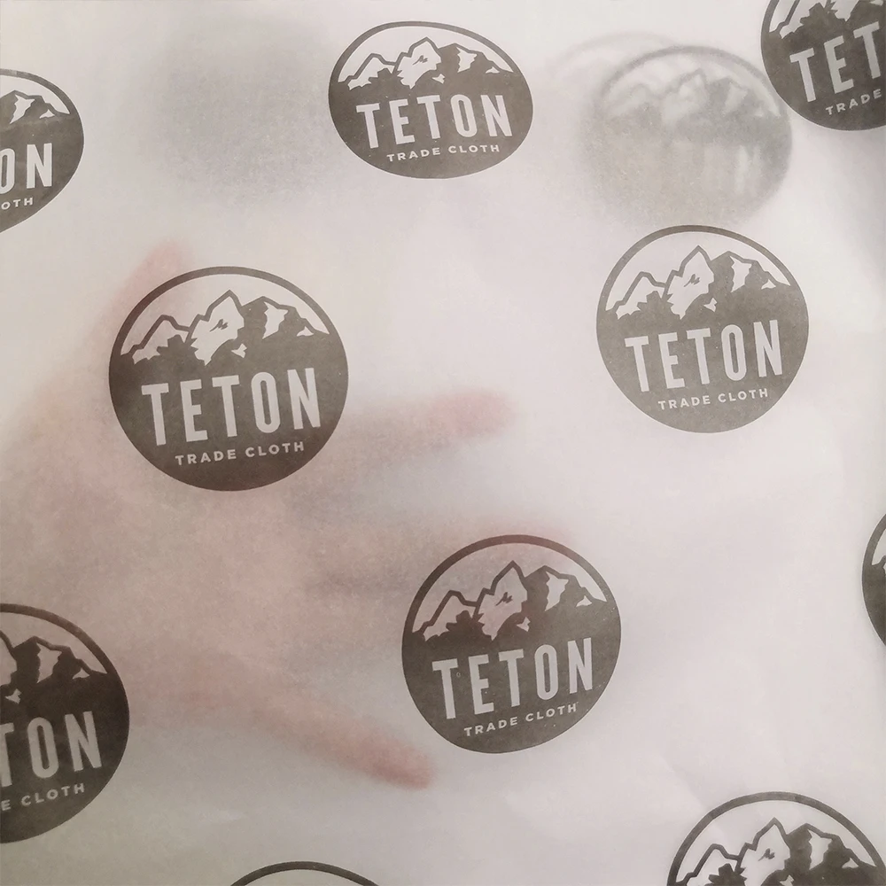 Custom Printed Logo 17g 28g  Multicolor Gift Tissue Paper Clothing Flower Wrapping Paper For Packaging