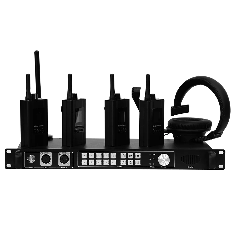 MANUFACTURER SUPPLY TYSTVideo 8-Way Wireless Full Duplex Communication Same Time wireless call system