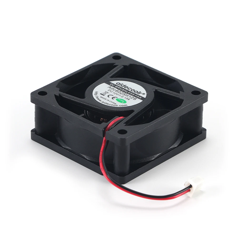 Aidecoor 6025 Silent Tower Solar Brushless Cooling Fans 12V DC Axial Jet Bl Motor 5V VGA Coolers 12V 12V Inverter Cooling Fan