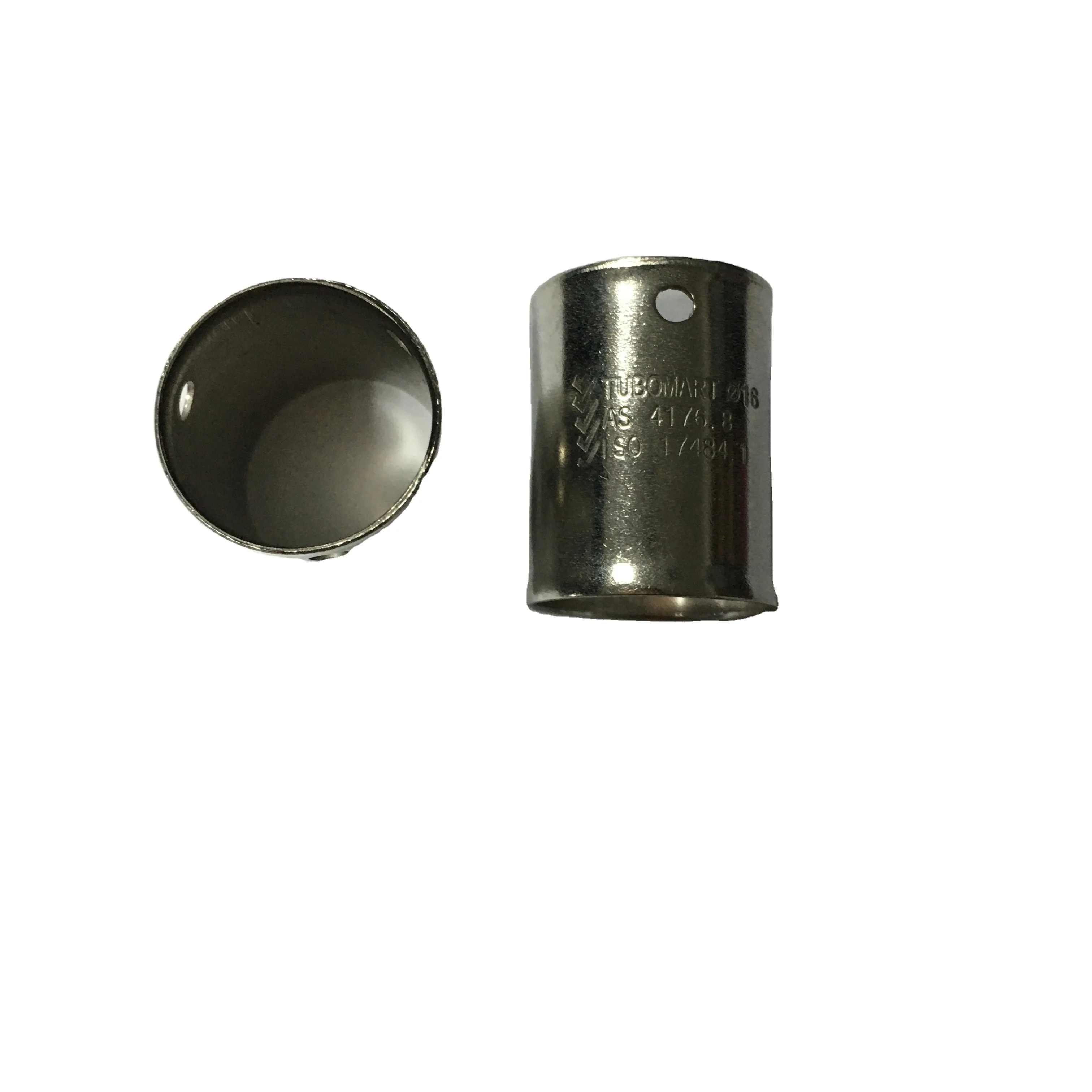 OEM factory 304 Steel Sleeve U TH Types For Fitting 16-32mm Stainless press fittings rings with customized drawing service
