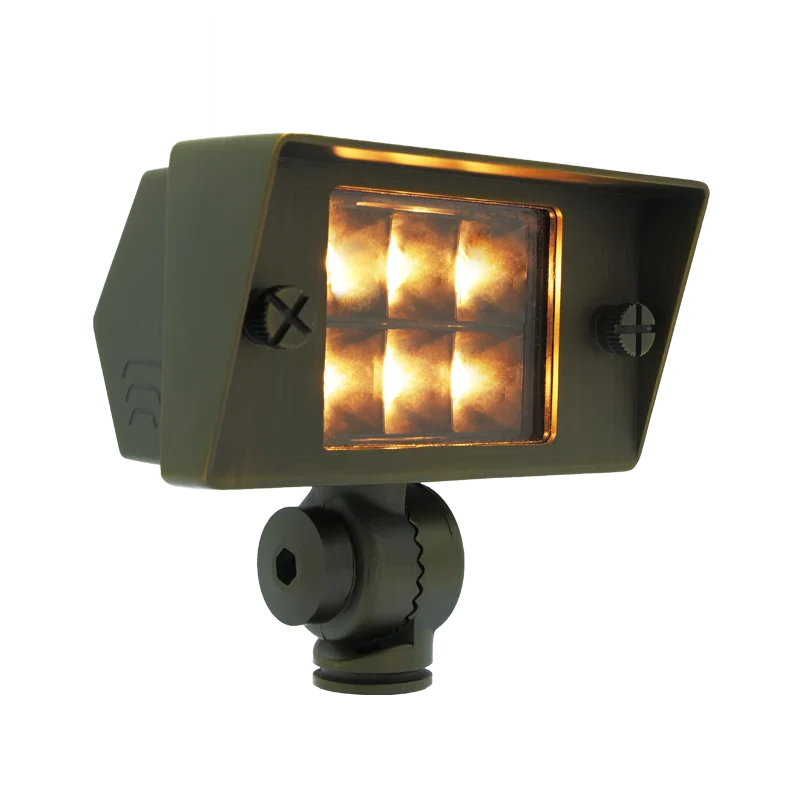 Integrated Solid brass Flood Light/Spot Light brass path light
