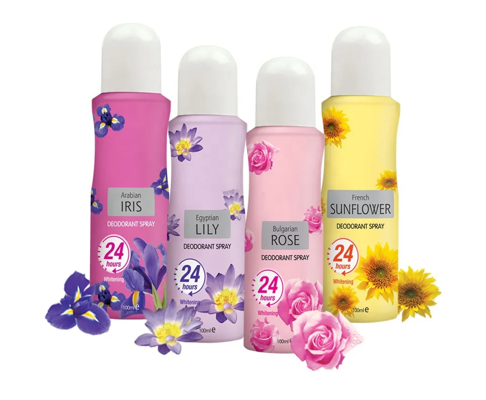 Private label natural smart degree perfumed deodorant body spray