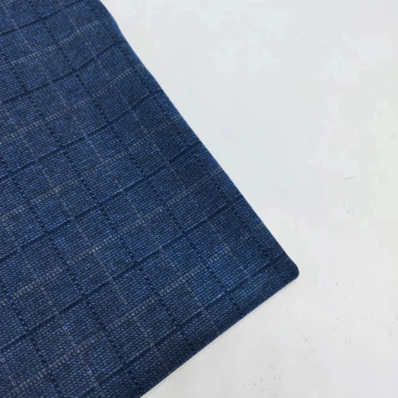 India fabric king hot sell RT roma print fabric 380gsm ponte roma knitted check king roma dobby for pants